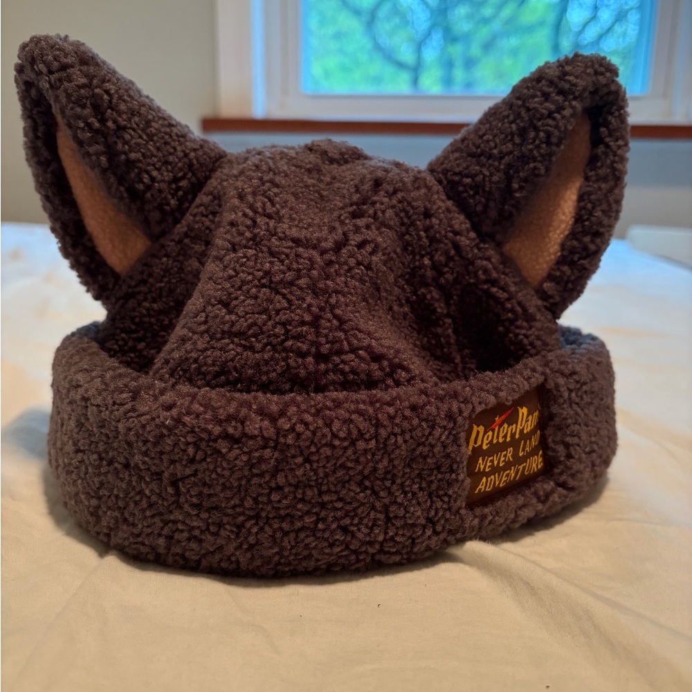 Peter Pan Lost Boys Faux Sherpa Beanie - Racoon